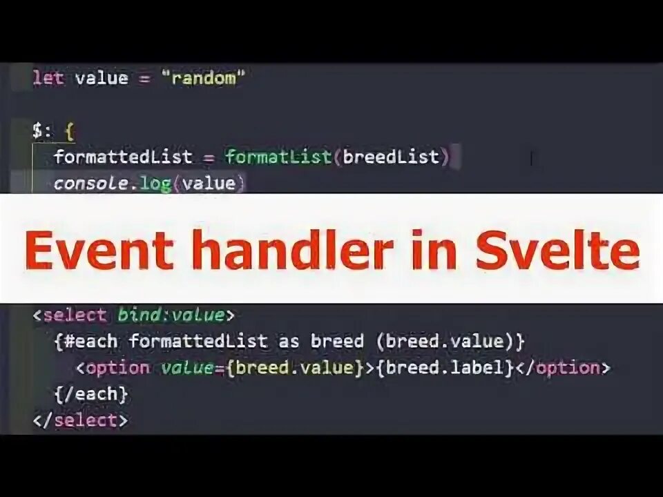 Mouseclicked event handler. Event handler js. svelte js.