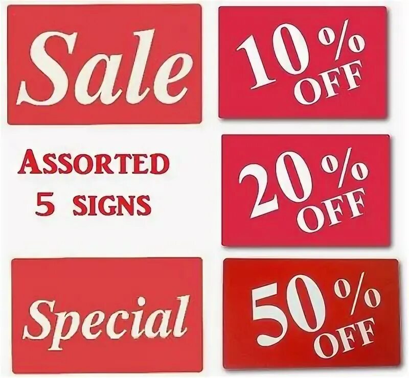 Sign message. Special signs. 50% Off for second purchase Black Friday sale sign.