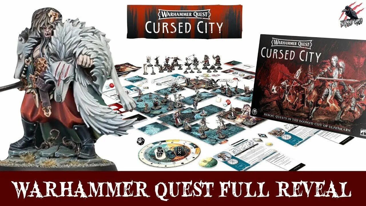 Quest curse. Warhammer cursed city. warhammer cursed city miniatures. warhammer quest. cursed warhammer miniatures.