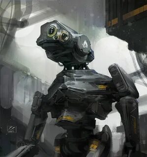 Sci fi robot