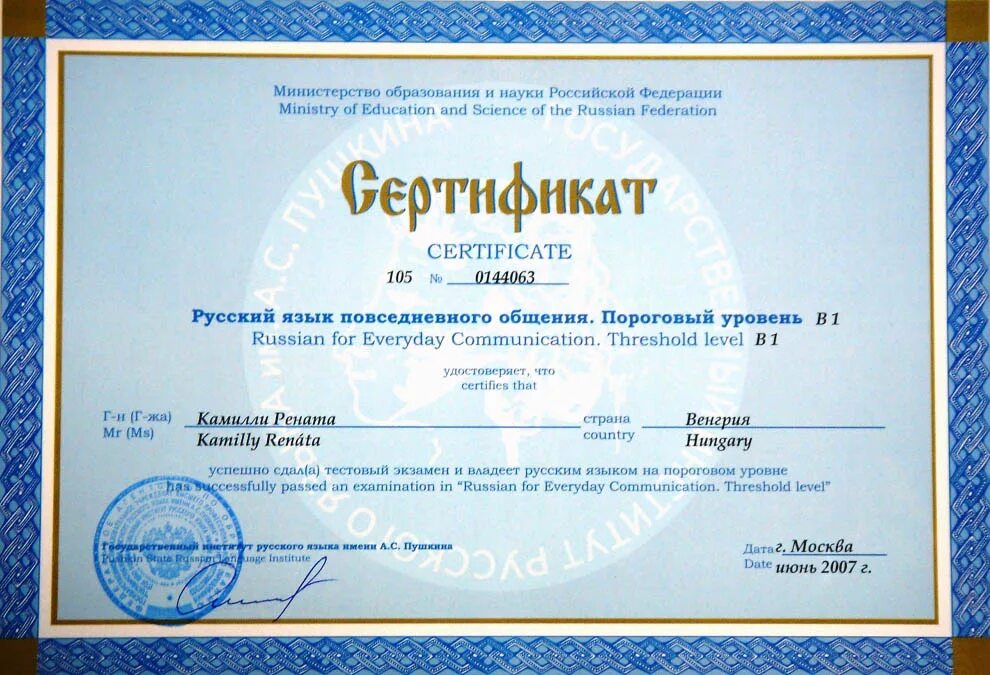 Как получить сертификат языка. Сертификат по русскому языку. сертификат о знании языка. сертификат о знании русского языка. сертификат о прохождении курса русского языка.
