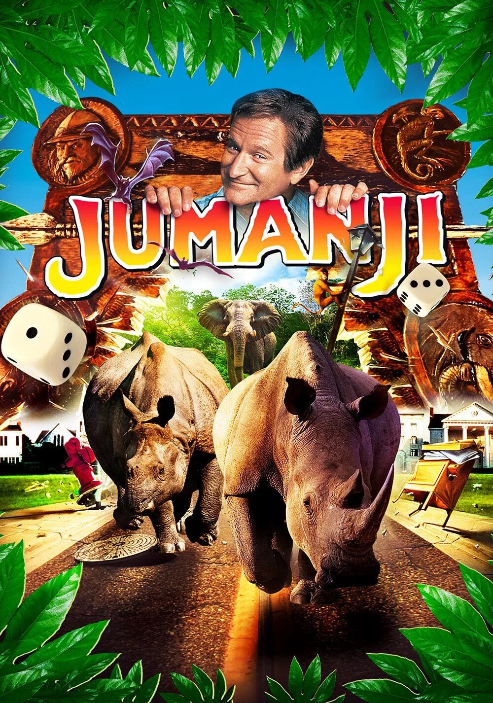 Джуманджи википедия. Джуманджи 1995. Джуманджи (1995) Jumanji Постер. Джуманджи 1995 джунгли.