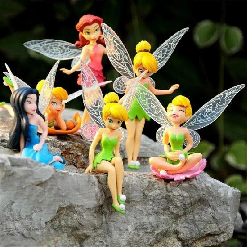 Набор фигурок феи Tinker Bell Disney. Кукла Динь Динь Фея. Фея Динь Динь фигурка. Кукла Тинкербелл. Фея принесла подарок