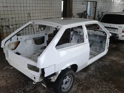 Белый кузов