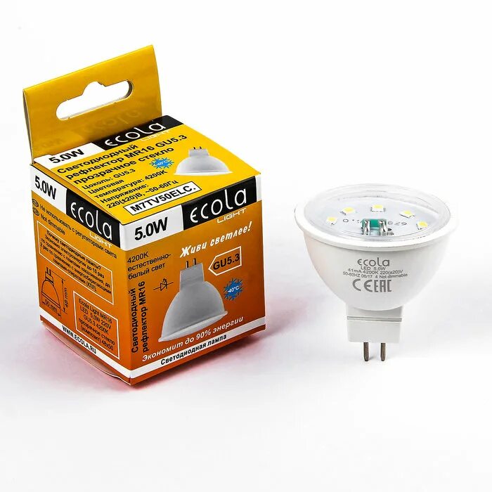 3. 5w 4200k. 3. Ecola light лампы энергосберегающие. 3.