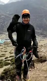 Альпинисты в первый день 1400