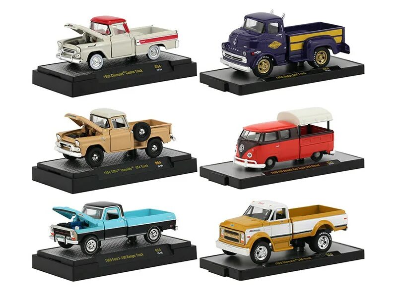 Vehicles 6. M2 Machines 1:64 auto-Trucks release 50. M2 Machines 1:64 auto-Trucks release 38. 1/64 M2 Machines auto-Haulers 1958 Chevrolet. Auto World 1/64 Chevrolet 1959.