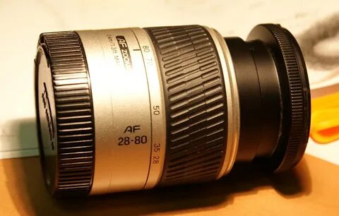 Объектив minolta