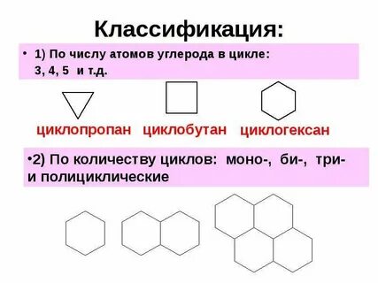 Циклический углеводород не содержащий заместителей в цикле
