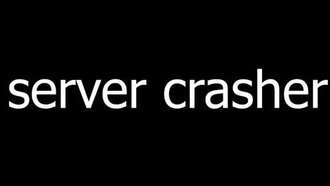 Crash сервер