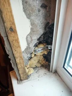 Как правильно замазывать окна