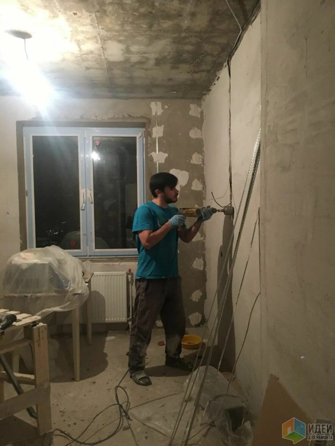 Комната в процессе ремонта. Порядок ремонта в комнате. Видео ремонта квартиры своими. Евроремонт квартир до и после. Отделочные работы в квартире.