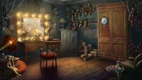 Hidden objects locations on Behance