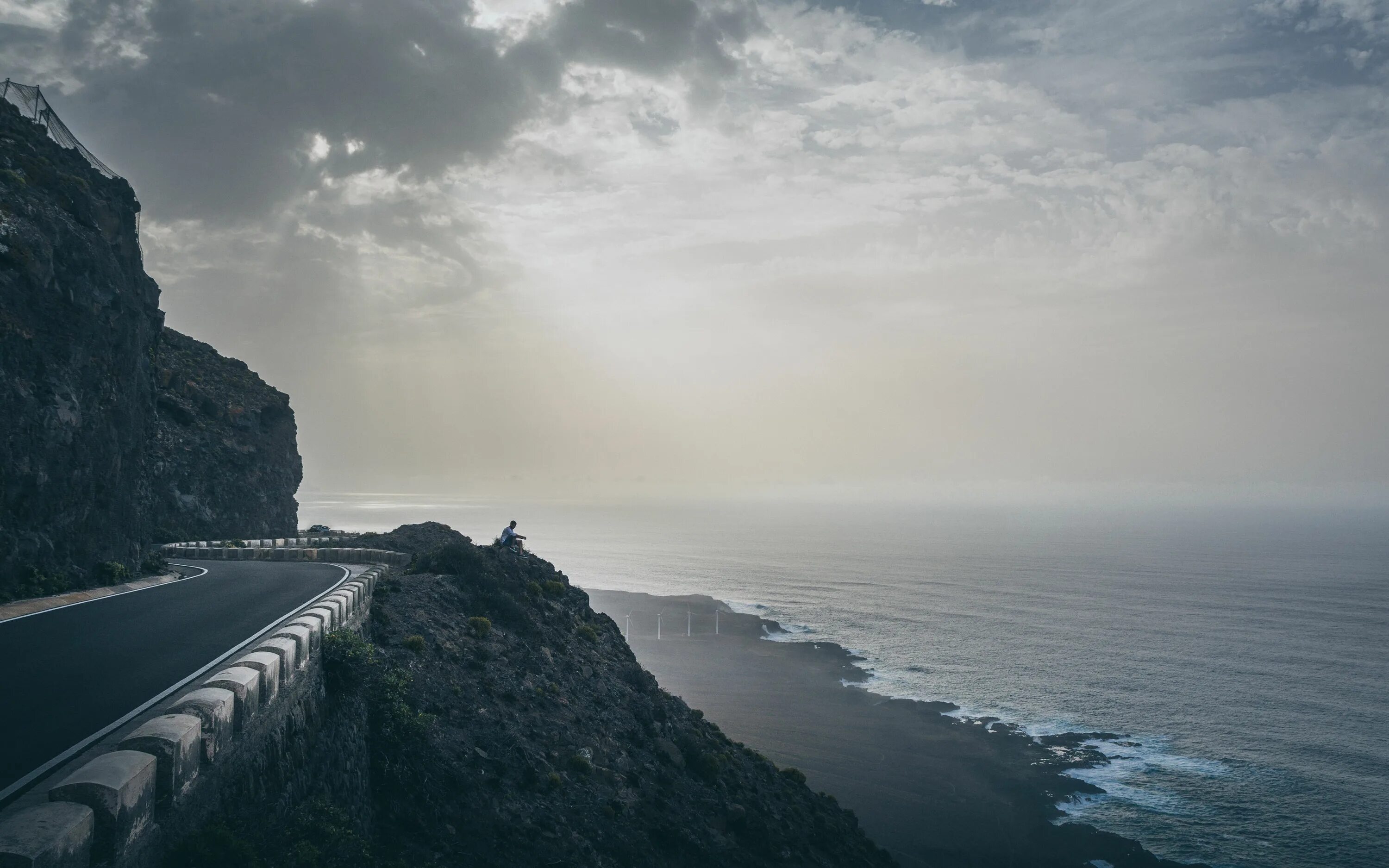 Cliff road