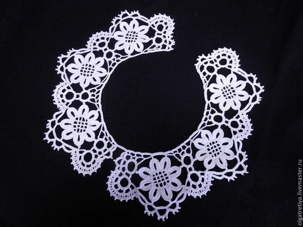 Вязаные воротнички крючком. Кружевной воротник. Воротник крючком. Ажурный воротник. Ажурный воротник шевалье.