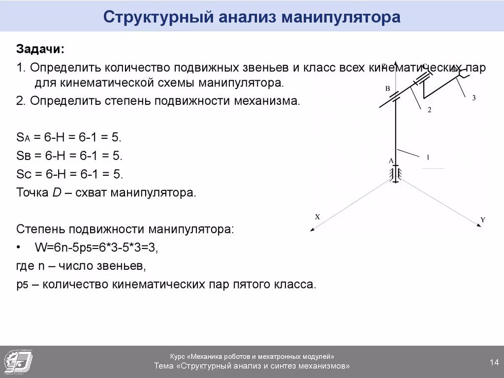 Как определить степень свободы. Кинематическая схема робота манипулятора. Кинематическая схема манипулятора 3 степеней свободы. Степень свободы ТММ. Степень подвижности и степень свободы.