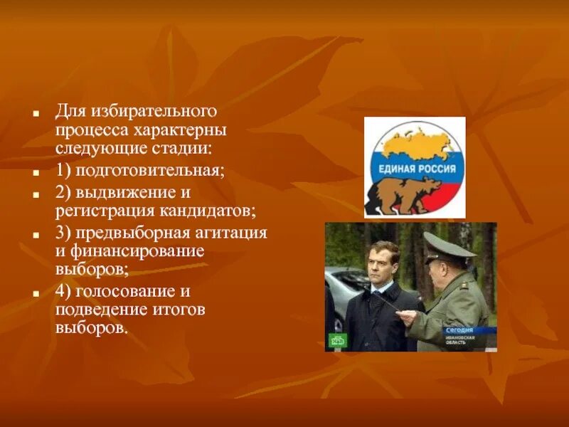 Выдвижение кандидатов и предвыборная агитация. Для избирательного процесса характерны следующие стадии. стадии избирательного процесса:выдвижение и регистрация кандидатов. стадии избирательного процесса подготовительная. предвыборная агитация как стадия избирательного процесса.