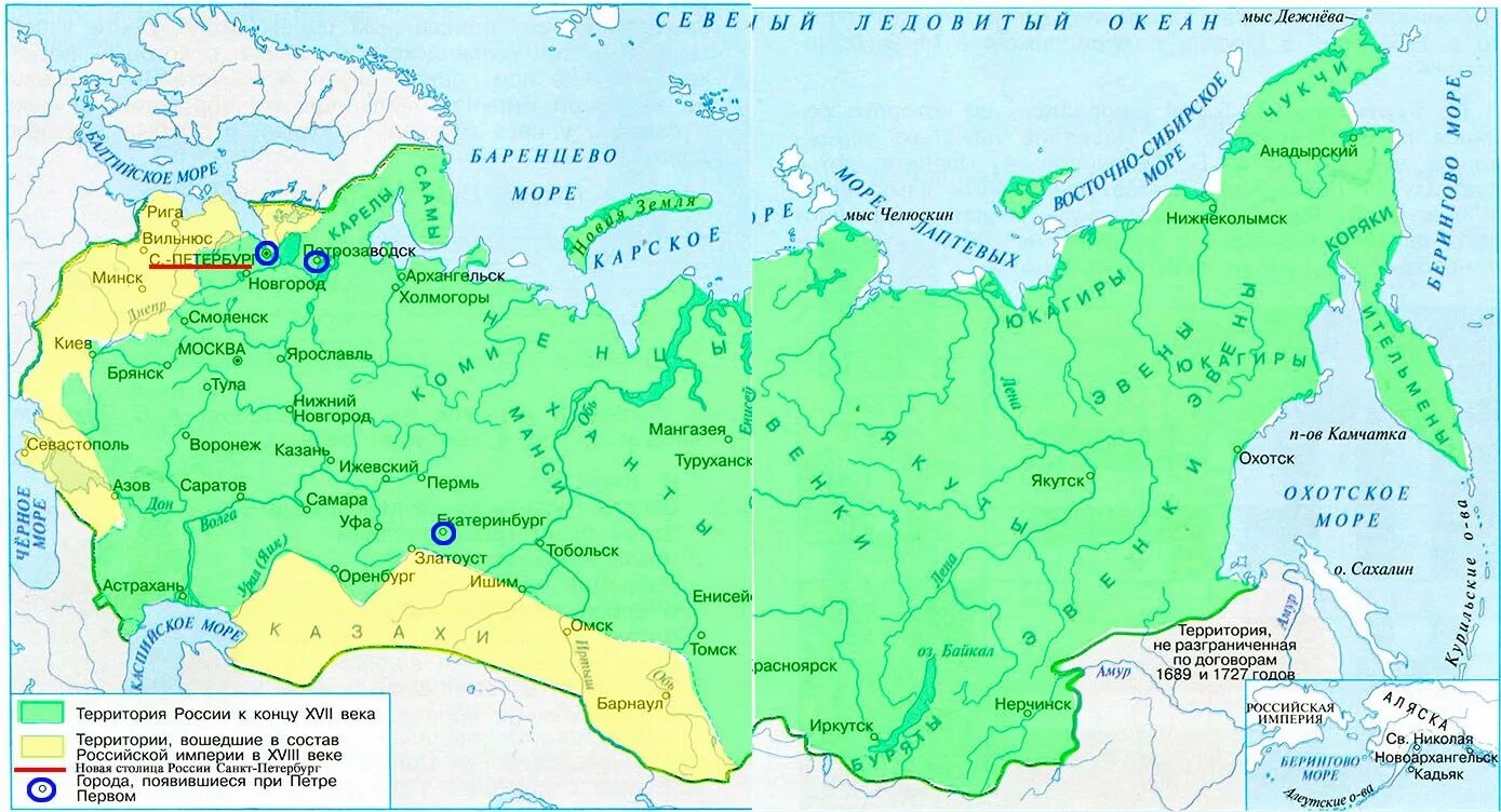 Российская империя при екатерине 2 8 класс. Карта Российской империи при Петре 1. Границы Российской империи при Петре первом. Российская Империя при Петре 1 карта России. Территория Российской империи при Петре 1 карта.