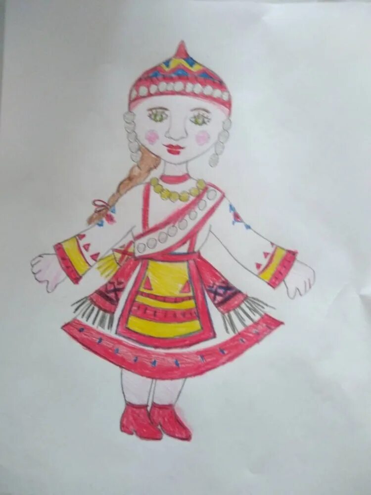 Чувашка в национальном костюме рисунок. Национальный костюм рисунок. Чувашский национальный костюм рисунок. Мордовский национальный костюм нарисовать. Чувашский костюм рисунок.
