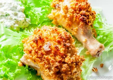 Хрустящая куриная голень рецепт