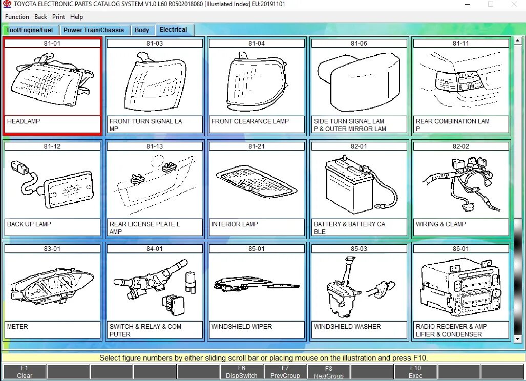 Toyota программа. Toyota electronic parts catalog system. Каталог запчастей автомобилей тойота. Распорядок свечей у камри 3,5 70кузов. Амаяма.