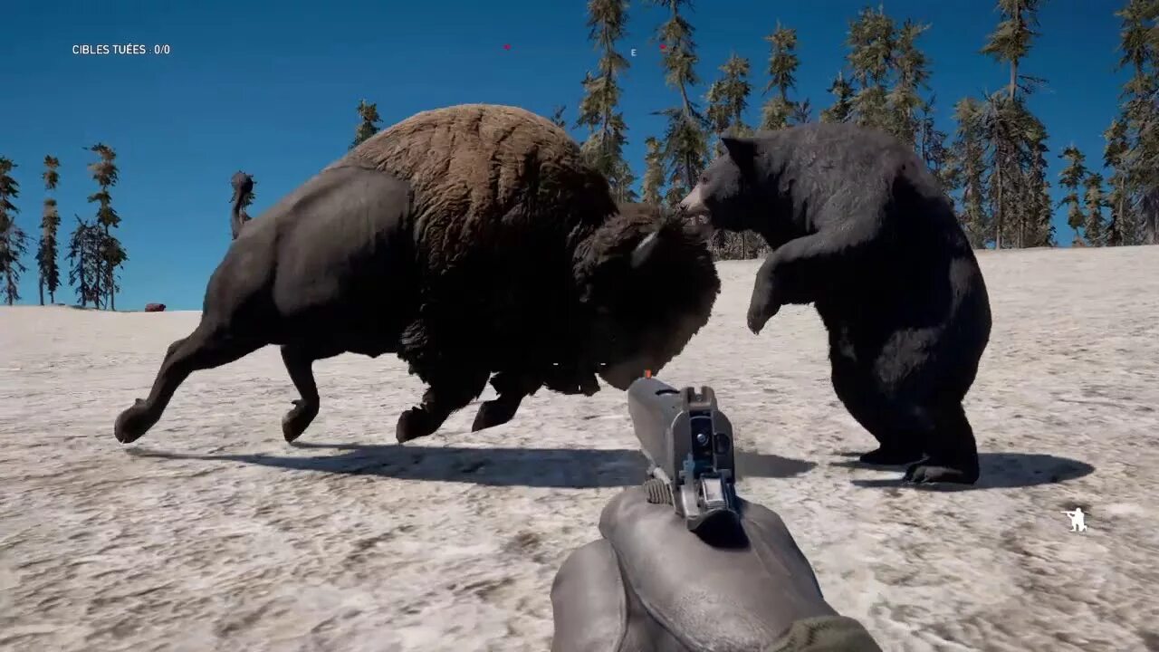 Far Cry Бизон. Far Cry 5 Bison. Бизон и медведь. Рысь легче медведя буйвол