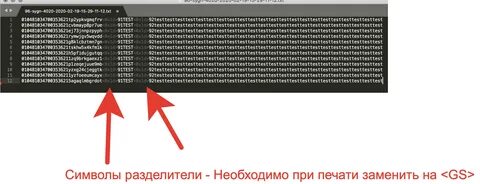 Gs коды