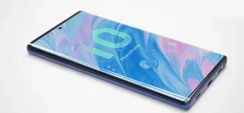 Note 10 видео