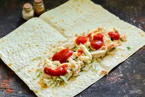 Шаурма с картошкой