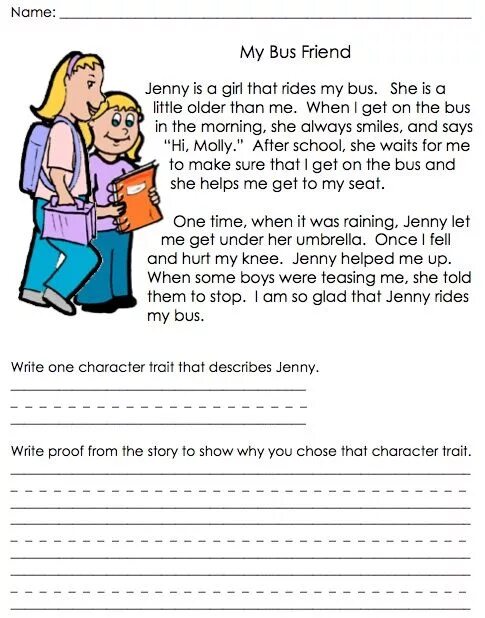 Character traits for Kids. Traits of character Worksheet. Personal characteristics Worksheets. Features of character Worksheets. From reading and your friend