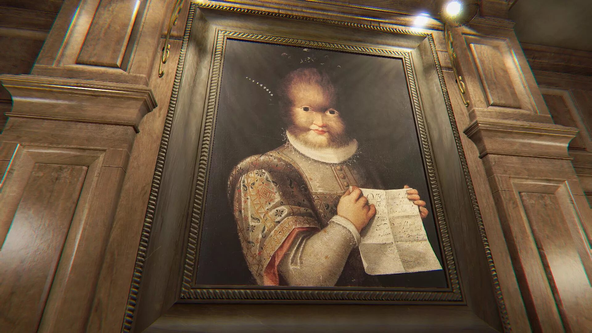 Because of fear. Картина детское лицо layers of Fear.