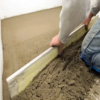 Цементная стяжка расценка