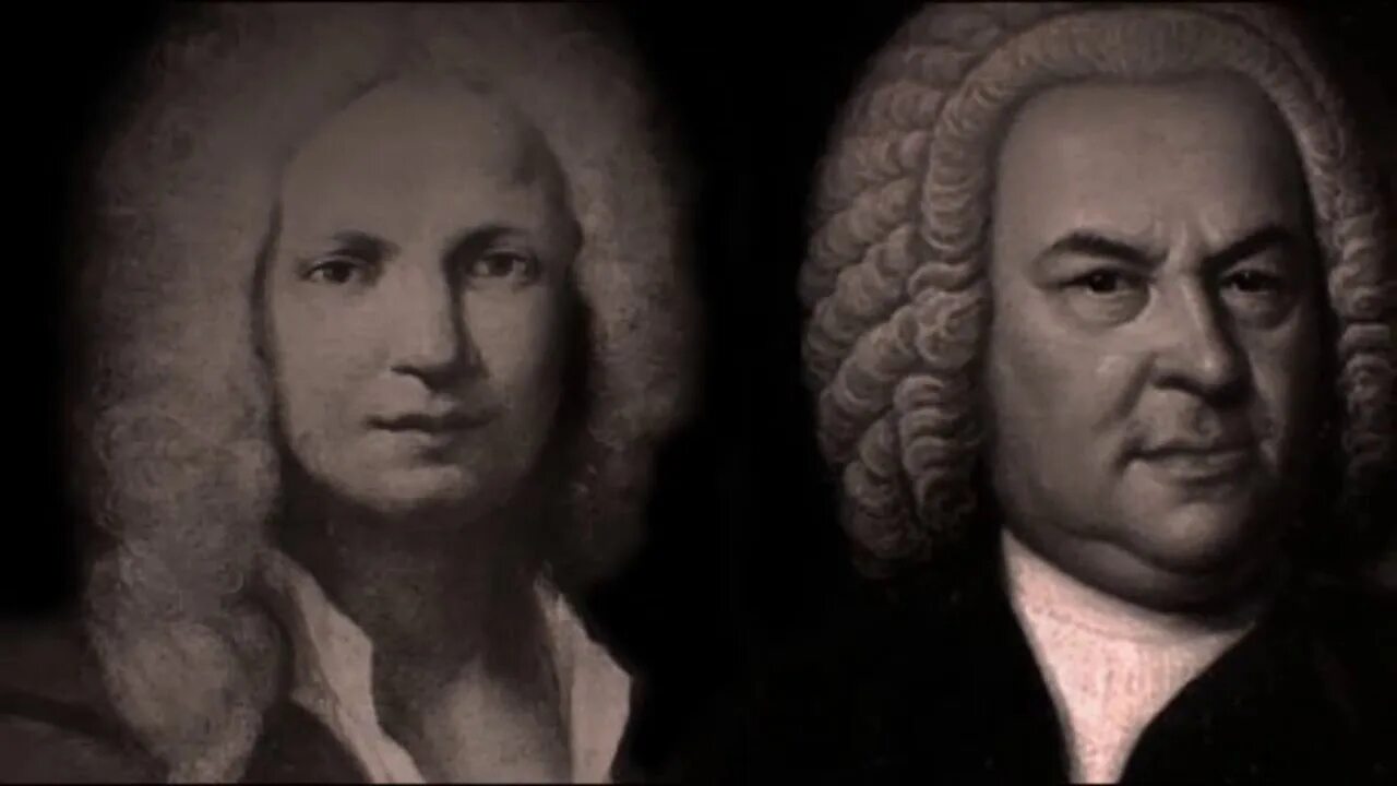 Моцарта баха вивальди. Бах и Вивальди. Вивальди портрет. Фото Баха Вивальди. Бах против Вивальди.
