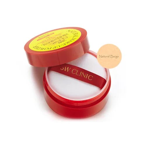 3w Clinic natural make up Powder. [3w Clinic] natural make up Powder - 30g. [3w Clinic] рассыпчатая пудра для лица natural make-up Powder Light Beige (21), 30 гр. 3w Clinic пудра рассыпчатая. Natural clinic