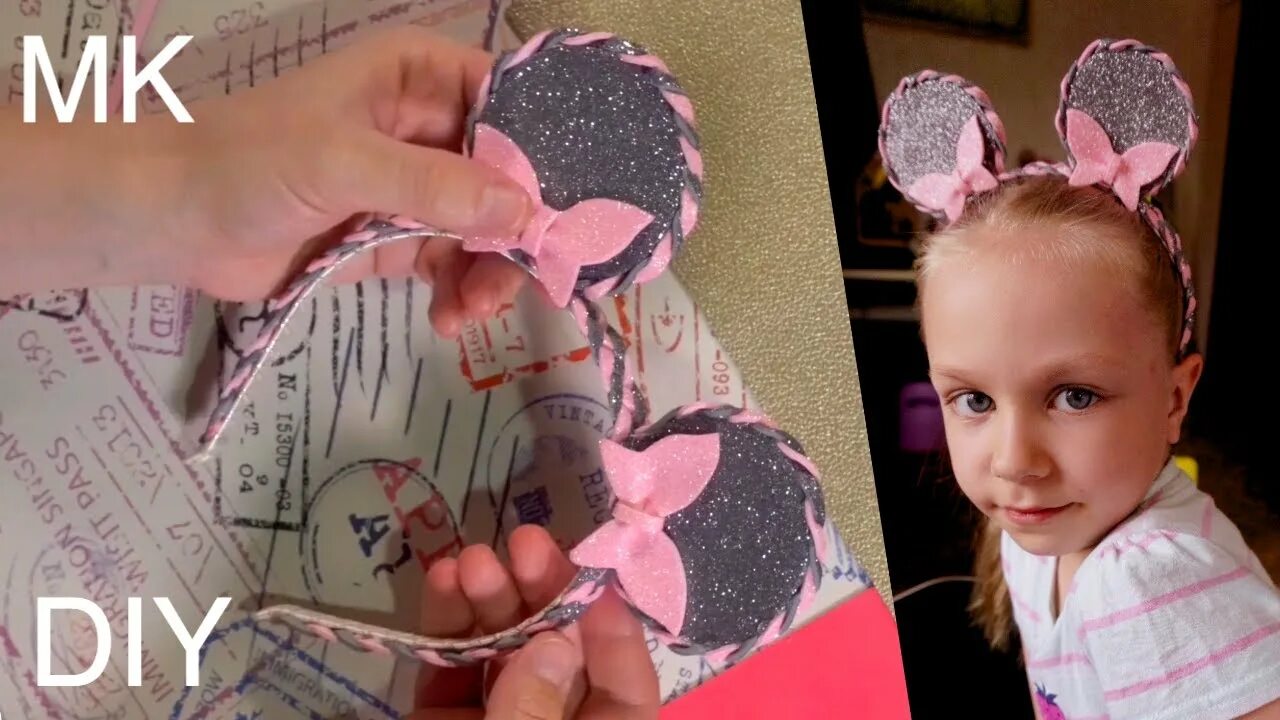 Мк ушки. Ушки кошки из ленты. Мк ушки. Мк ушки. Ободок ушки минни мауса bp ajfvbhfyf.