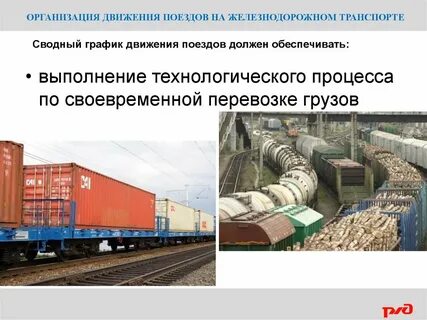 Организация перевозок железнодорожным видом транспорта