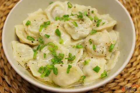 Вареники с луком