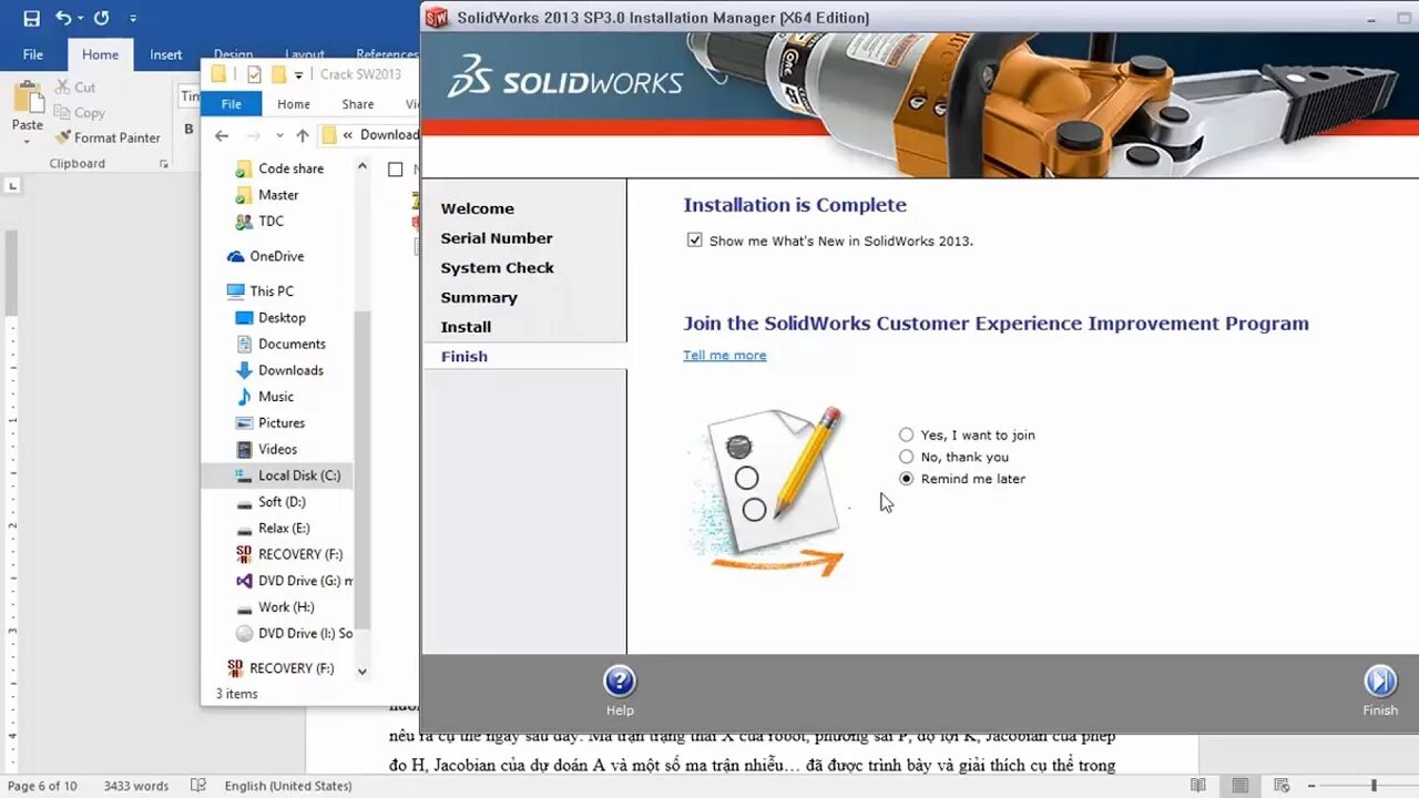 Installation tutorial
