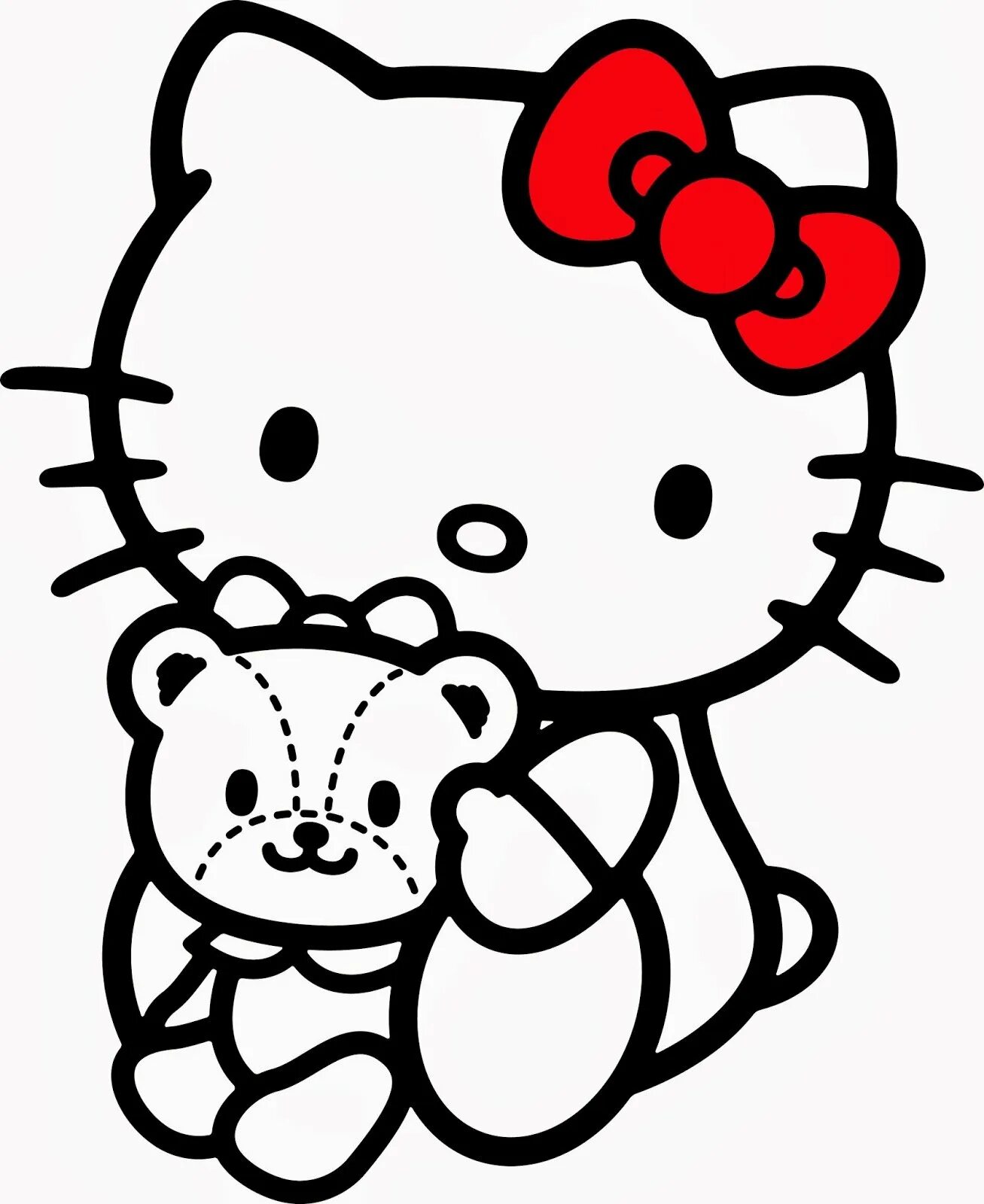 Вырезать hello kitty. Хеллоу китти черно белая. хелло китти белая. маленькие хэллоу китти. hello kitty черно белая.