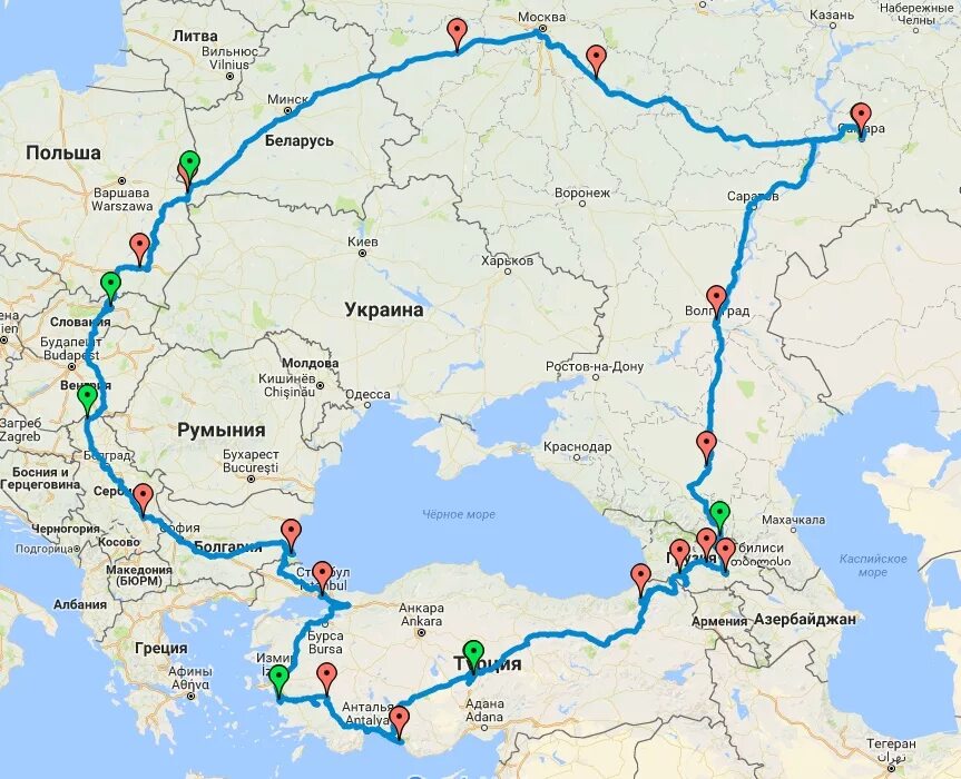 Путь в Турцию на машине. Турция на автомобиле маршрут. Путь из Турции в Россию. Москва Турция на машине маршрут.