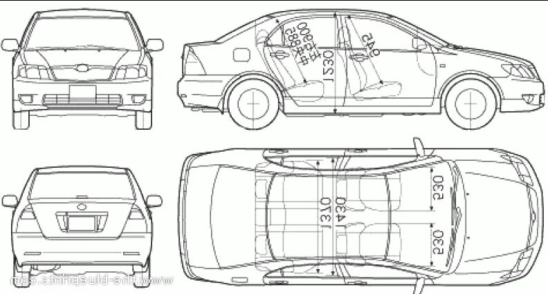 Схема автомобиля тойота. Тойота камри 1994 чертеж. Габариты мазда 3 седан. Toyota land cruiser 200 габариты. Схема автомобиля тойота.