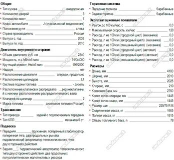 Технические характеристики хантер плюс