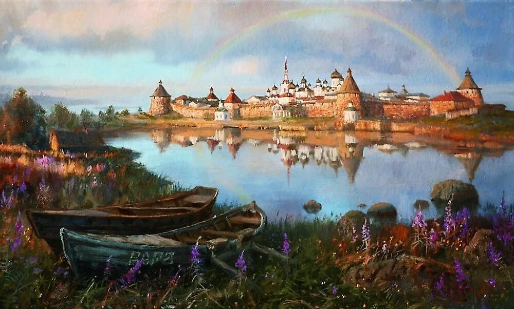 Картина русь. Соловецкий монастырь картина. Русский художник Владимир Юрьевич Жданов. Художник Владимир Жданов Псково Печерский монастырь. Соловецкий монастырь картины художников.