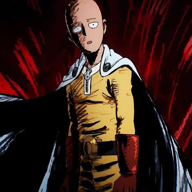 Как сайтама получил свою силу. One punch man. ванпанчмен сайтама. сайтама принц.