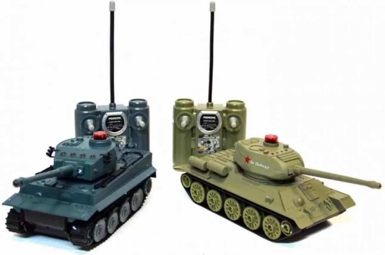 Купить танк на пульте управления. Huan Qi т34 и Tiger. Радиоуправляемый танковый бой - hq529. Радиоуправляемый танковый бой Huan Qi т34 и Tiger. Танковый бой на радиоуправлении т34.