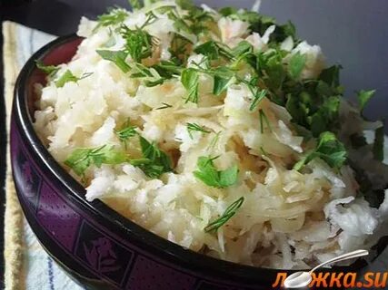Редька рецепты с маслом