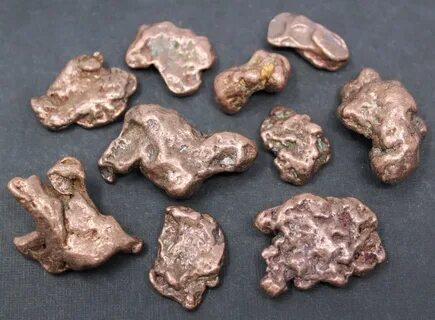 Raw copper