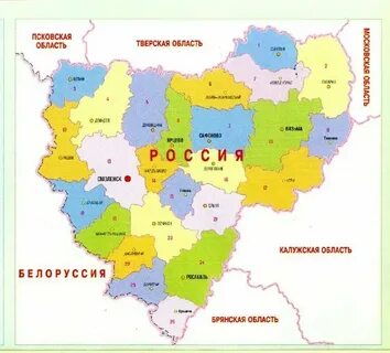 На каком берегу расположен смоленск