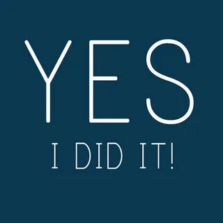 Yes i did but