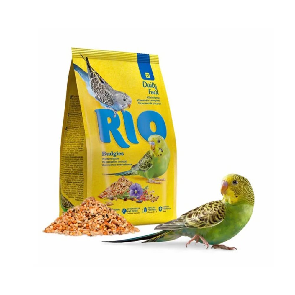 Корм Рио для волнистых попугаев. Rio корм для волнистых попугаев основной рацион. Рио для мелких попугаев. Корм для попугаев просо.